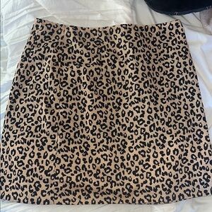 Forever 21 high waist Leopard Print Skirt